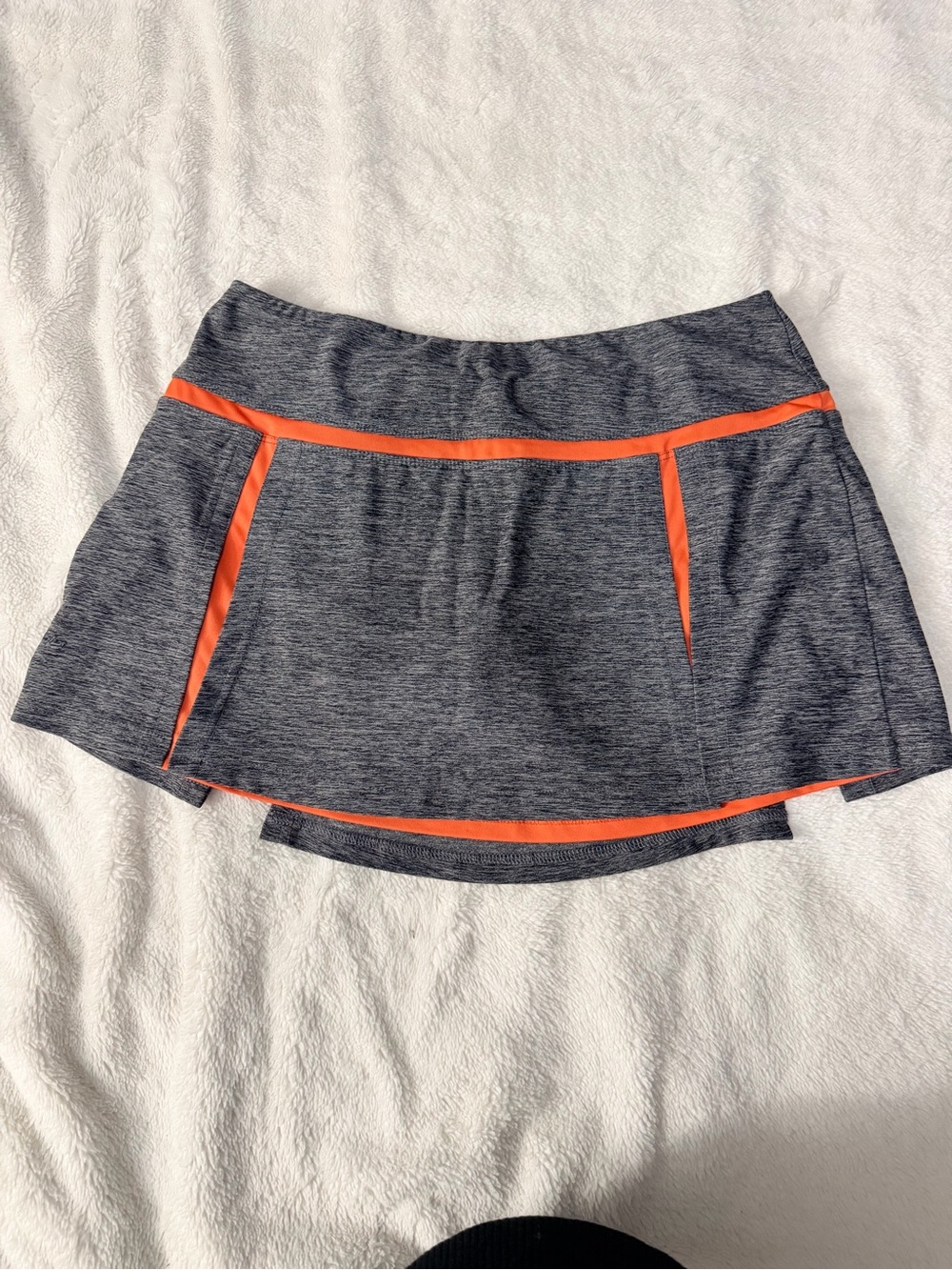 bolle Gray Skort with Orange Trim